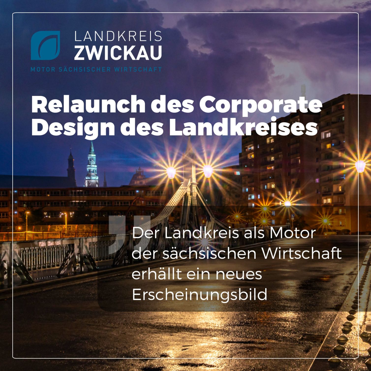 Landkreis Zwickau – Relaunch Corporate Design
